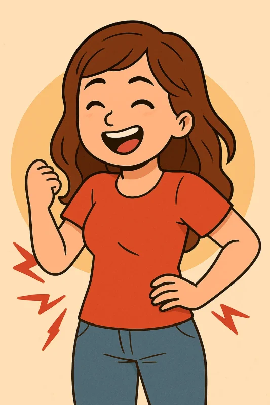 Women energised in her Follicular Phase